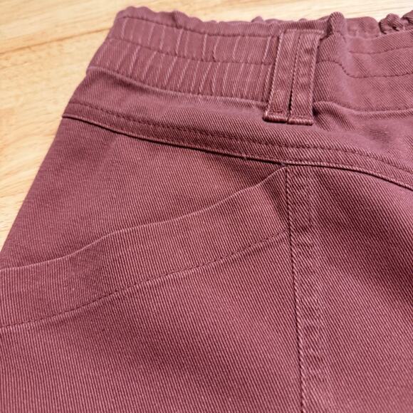 Knox Rose Women's Rose Red Mid-Rise Tapered Fit Pants - Size Medium - NWT - Picture 6 of 10